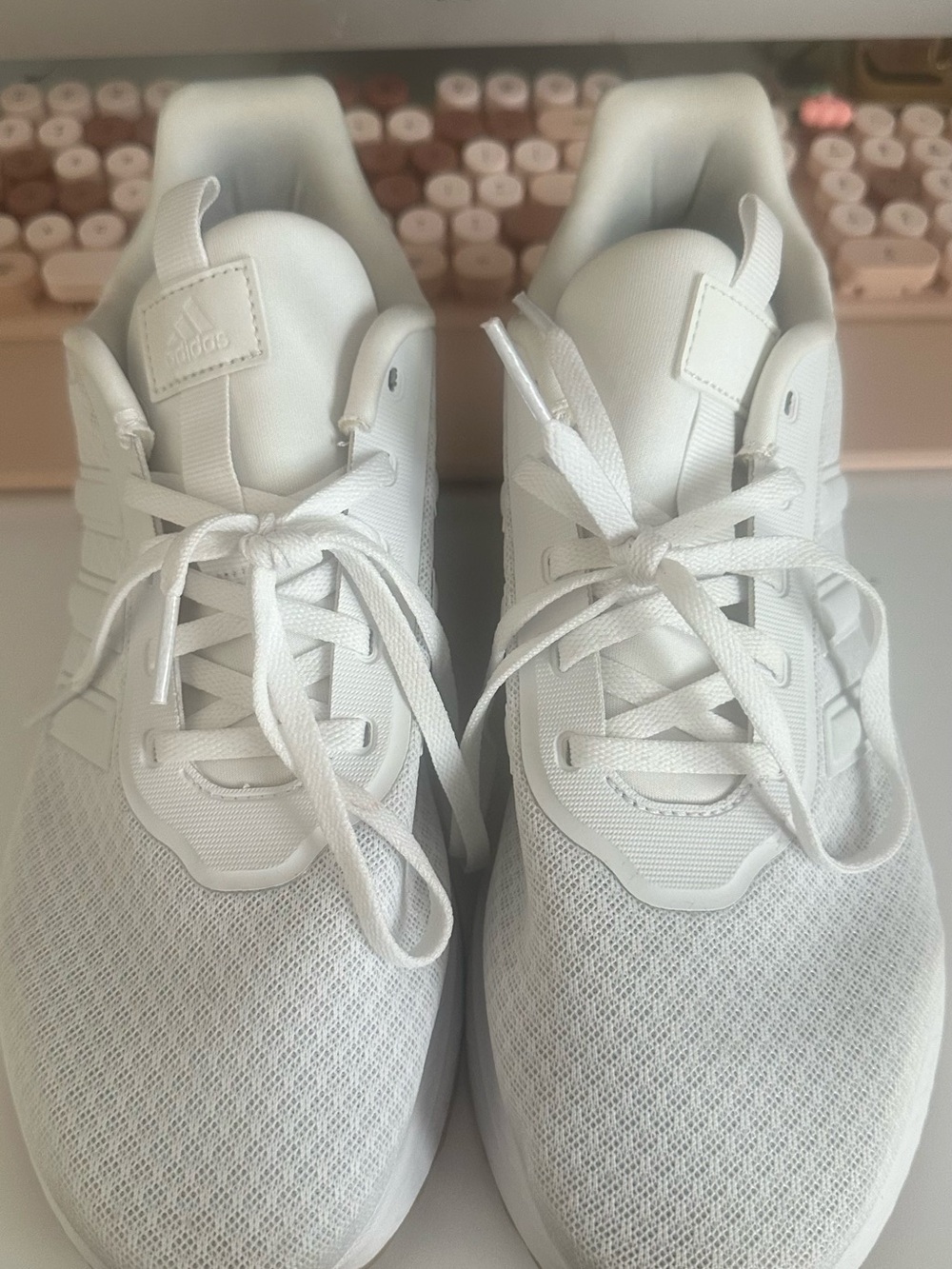 Adidas Cloudfoam White Running Shoes Women’s 9.5